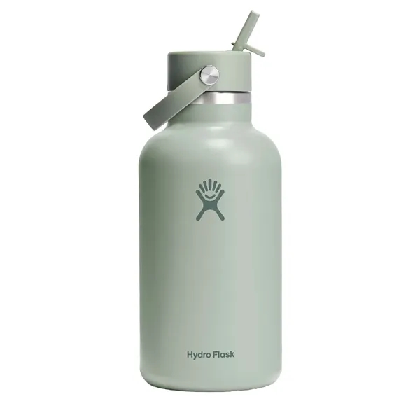 Hydro Flask 64oz Wide Mouth Bottle w/ Flex Straw Cap - Hydro Flask 64oz Wide Mouth Bottle w/ Flex Straw Cap - Image 3 of 5