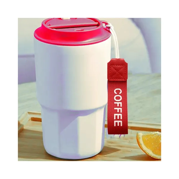 Durable Coffee Cup Carry Strap - Durable Coffee Cup Carry Strap - Image 1 of 4