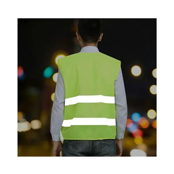 High-Visibility Safety Vest - High-Visibility Safety Vest - Image 2 of 4