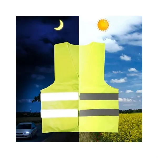 High-Visibility Safety Vest - High-Visibility Safety Vest - Image 3 of 4