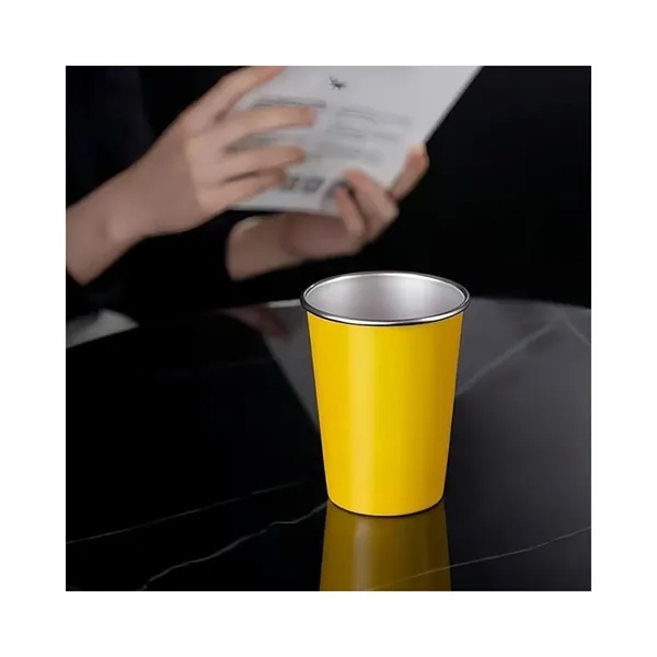 12 Oz Stainless Steel Cups - 12 Oz Stainless Steel Cups - Image 2 of 4