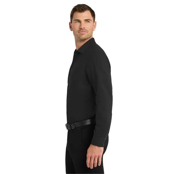 Port Authority Long Sleeve Performance Staff Shirt - Port Authority Long Sleeve Performance Staff Shirt - Image 2 of 19