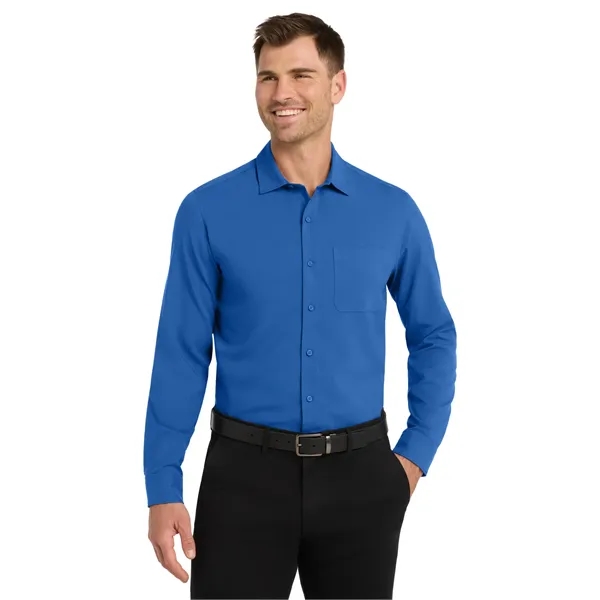 Port Authority Long Sleeve Performance Staff Shirt - Port Authority Long Sleeve Performance Staff Shirt - Image 8 of 19