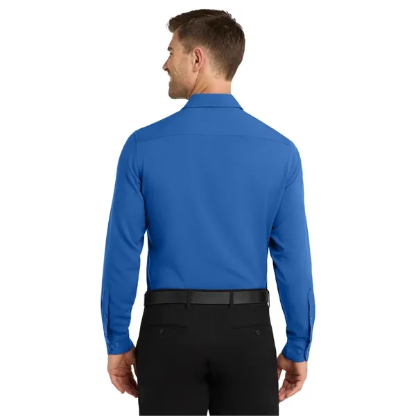 Port Authority Long Sleeve Performance Staff Shirt - Port Authority Long Sleeve Performance Staff Shirt - Image 9 of 19