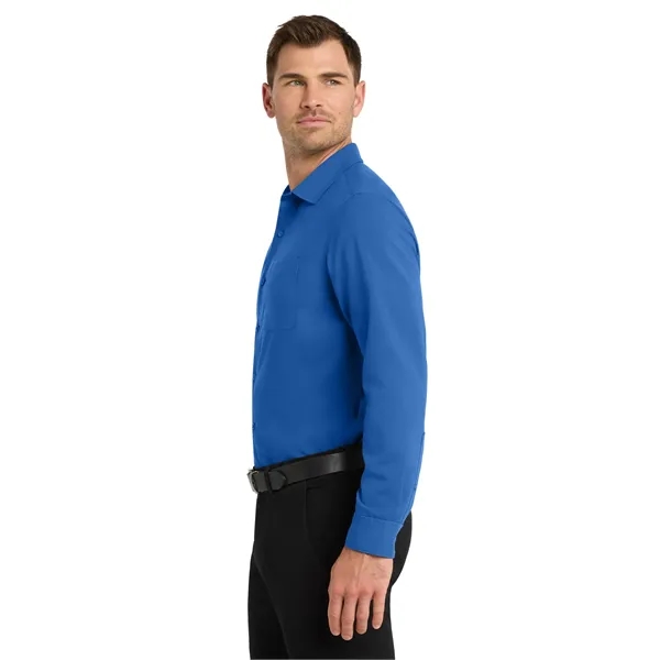 Port Authority Long Sleeve Performance Staff Shirt - Port Authority Long Sleeve Performance Staff Shirt - Image 10 of 19