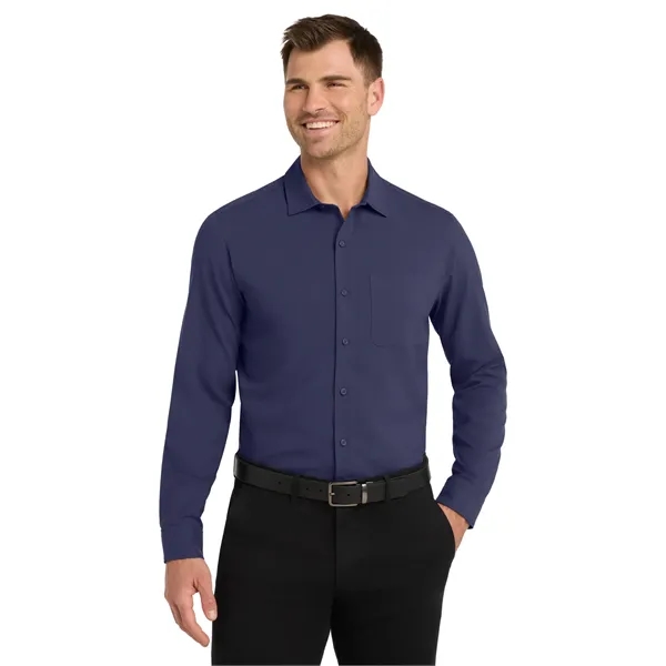 Port Authority Long Sleeve Performance Staff Shirt - Port Authority Long Sleeve Performance Staff Shirt - Image 13 of 19