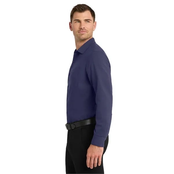 Port Authority Long Sleeve Performance Staff Shirt - Port Authority Long Sleeve Performance Staff Shirt - Image 15 of 19