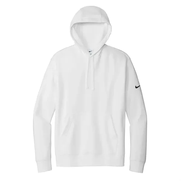 Nike Club Fleece Sleeve Swoosh Pullover Hoodie - Nike Club Fleece Sleeve Swoosh Pullover Hoodie - Image 1 of 8
