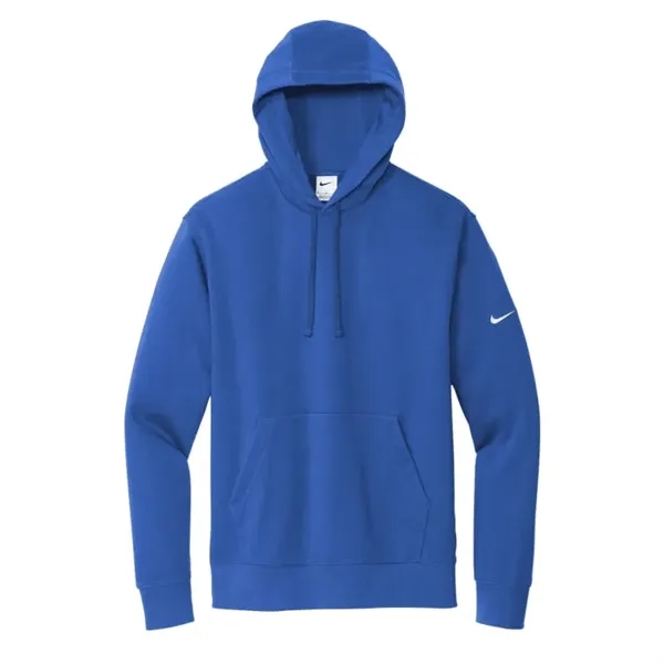 Nike Club Fleece Sleeve Swoosh Pullover Hoodie - Nike Club Fleece Sleeve Swoosh Pullover Hoodie - Image 5 of 8