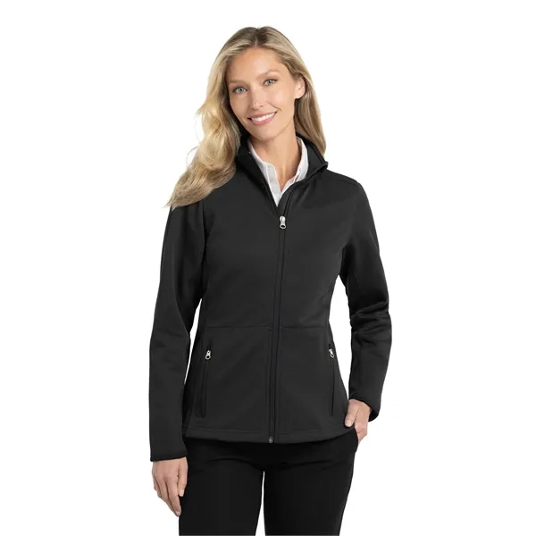 Port Authority Women's Pique Fleece Jacket. - Port Authority Women's Pique Fleece Jacket. - Image 0 of 9