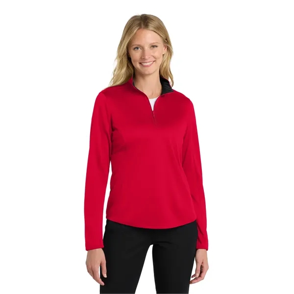 Port Authority Women's Silk Touch Performance 1/4-Zip - Port Authority Women's Silk Touch Performance 1/4-Zip - Image 10 of 24