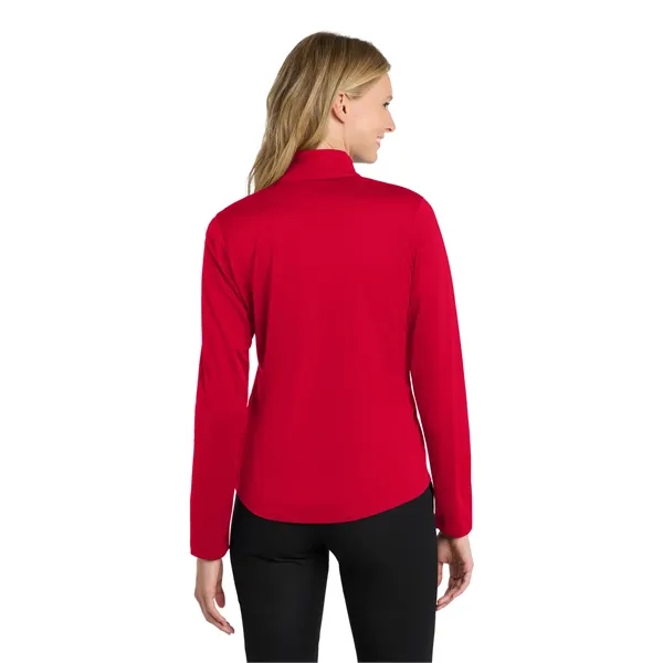 Port Authority Women's Silk Touch Performance 1/4-Zip - Port Authority Women's Silk Touch Performance 1/4-Zip - Image 11 of 24