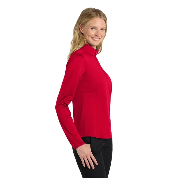 Port Authority Women's Silk Touch Performance 1/4-Zip - Port Authority Women's Silk Touch Performance 1/4-Zip - Image 12 of 24