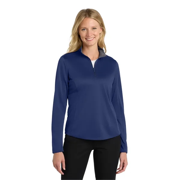 Port Authority Women's Silk Touch Performance 1/4-Zip - Port Authority Women's Silk Touch Performance 1/4-Zip - Image 15 of 24