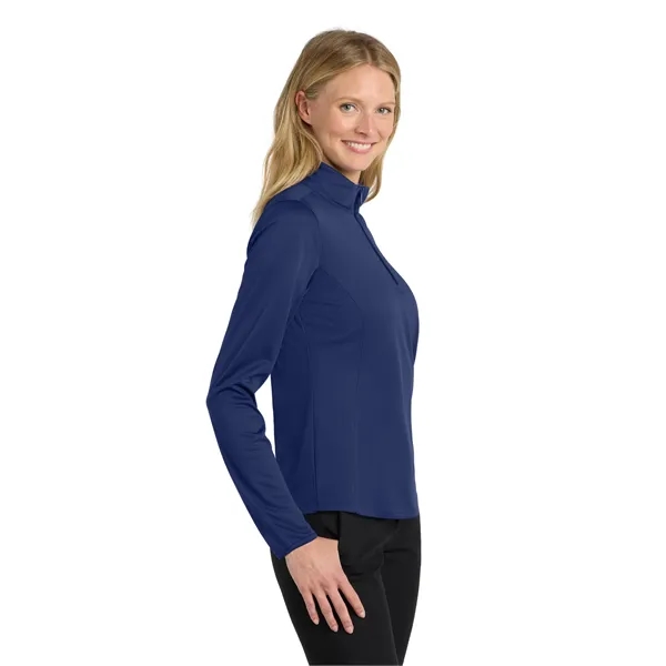Port Authority Women's Silk Touch Performance 1/4-Zip - Port Authority Women's Silk Touch Performance 1/4-Zip - Image 17 of 24