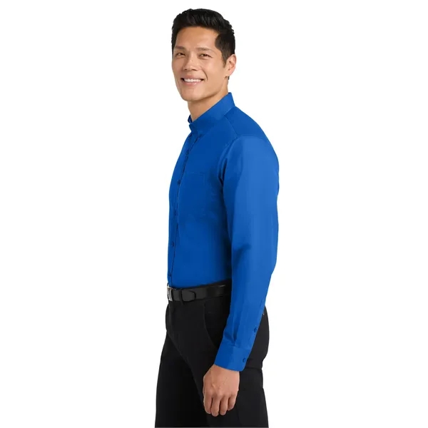 Port Authority Tall Long Sleeve Easy Care Shirt. - Port Authority Tall Long Sleeve Easy Care Shirt. - Image 57 of 69