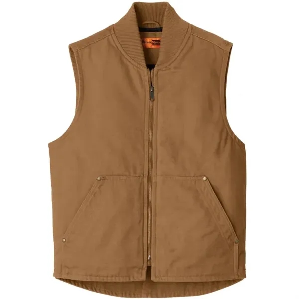 CornerStone Washed Duck Cloth Vest. - CornerStone Washed Duck Cloth Vest. - Image 2 of 3