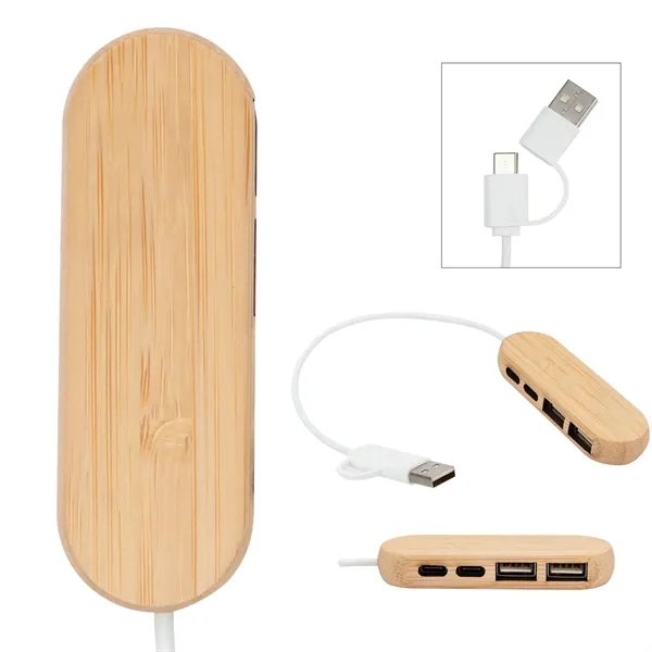 Dual Input Bamboo Hub - Dual Input Bamboo Hub - Image 2 of 2
