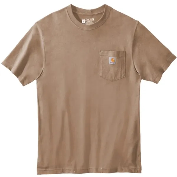 Carhartt Tall Workwear Pocket Short Sleeve T-Shirt. - Carhartt Tall Workwear Pocket Short Sleeve T-Shirt. - Image 4 of 7