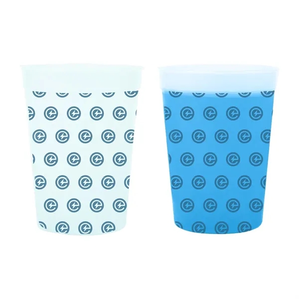 12 Oz. Full Color Mood Stadium Cup - 12 Oz. Full Color Mood Stadium Cup - Image 1 of 10