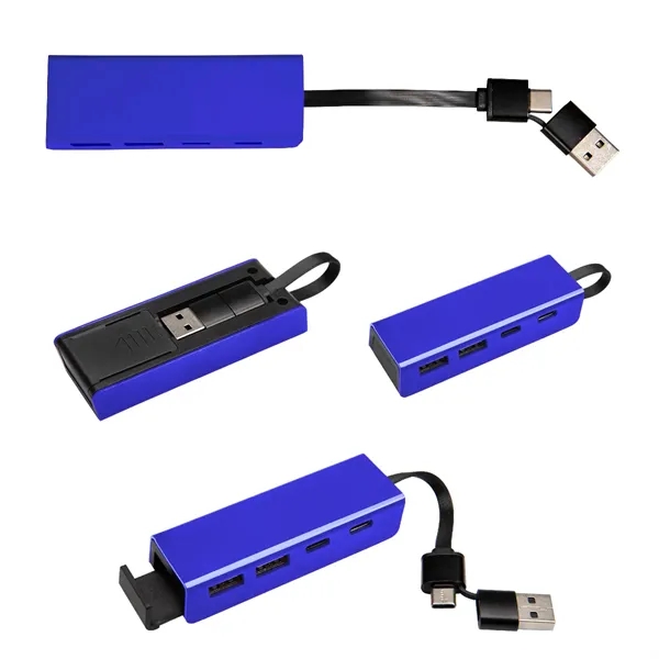 RABS Type-C & USB Hub With Phone Stand - RABS Type-C & USB Hub With Phone Stand - Image 5 of 12