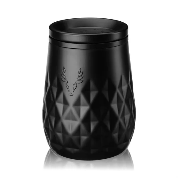 Viski® Paragon Stainless Steel Wine Tumbler - Viski® Paragon Stainless Steel Wine Tumbler - Image 10 of 14