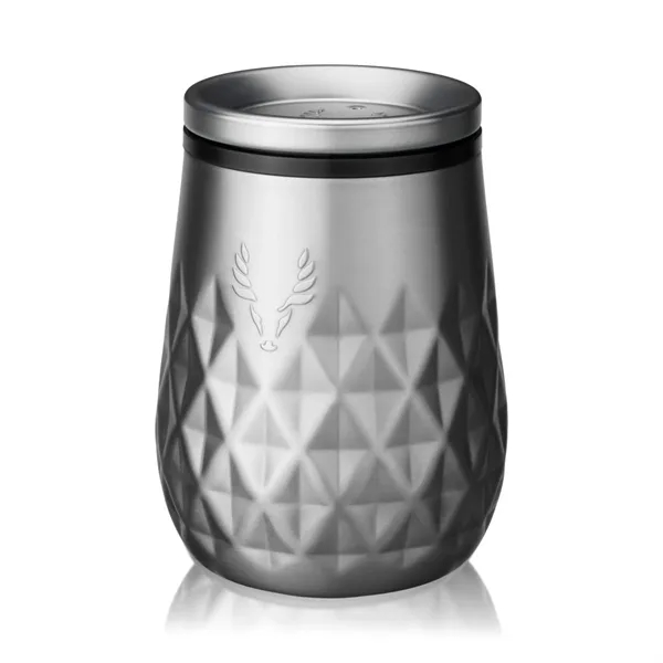 Viski® Paragon Stainless Steel Wine Tumbler - Viski® Paragon Stainless Steel Wine Tumbler - Image 2 of 14