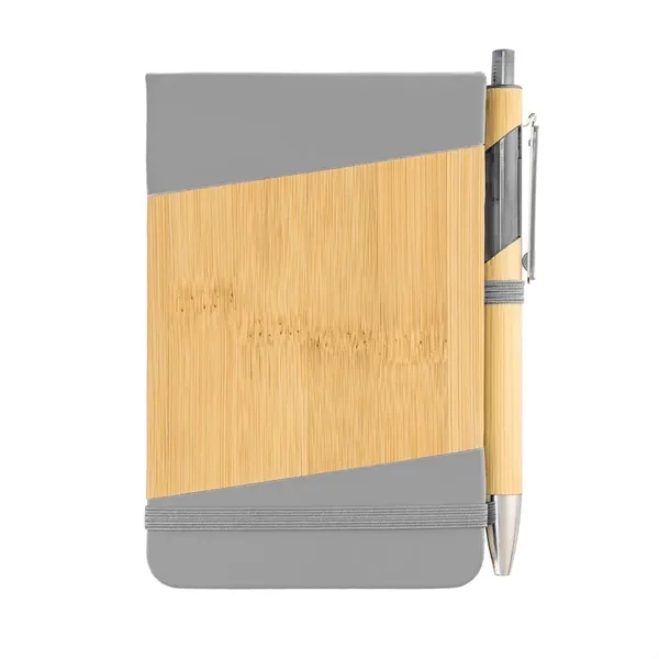 Bamboo Look Jotter & Pen - Bamboo Look Jotter & Pen - Image 2 of 18