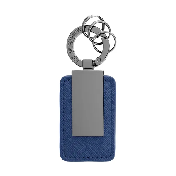 Leatherette Carabiner Clip Key Tag - Leatherette Carabiner Clip Key Tag - Image 8 of 20