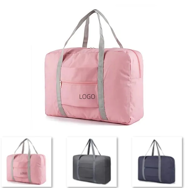 Foldable Travel Duffel Bag Handbag Handheld Luggage - Foldable Travel Duffel Bag Handbag Handheld Luggage - Image 0 of 5