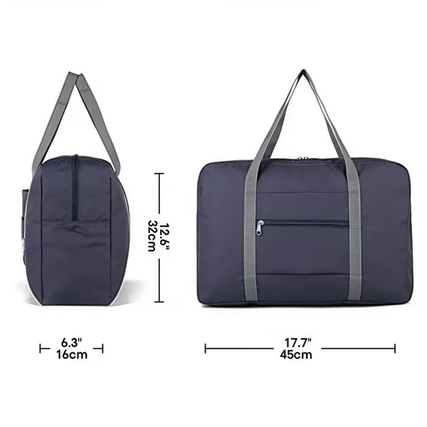 Foldable Travel Duffel Bag Handbag Handheld Luggage - Foldable Travel Duffel Bag Handbag Handheld Luggage - Image 4 of 5