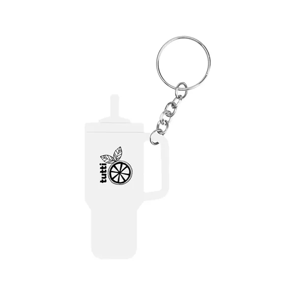 Intrepid Tumbler Shaped Silicone Key Ring - Intrepid Tumbler Shaped Silicone Key Ring - Image 10 of 12
