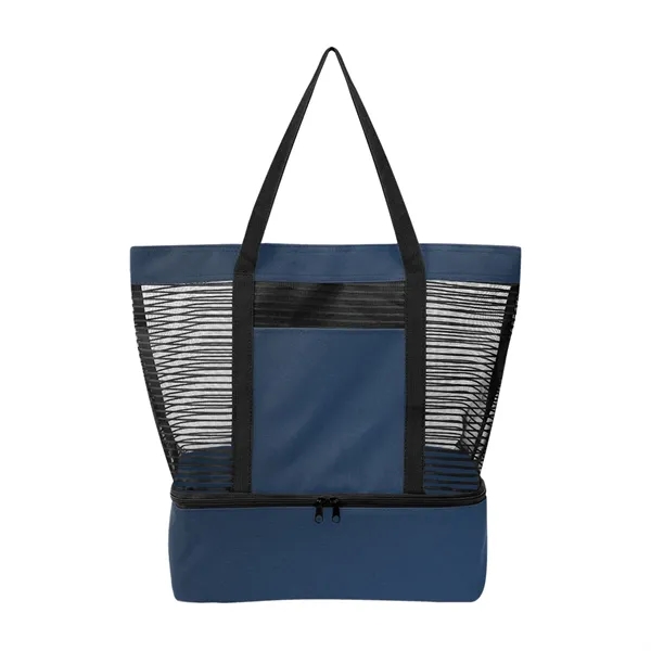 Marley rPET Mesh Tote Bag With Cooler - Marley rPET Mesh Tote Bag With Cooler - Image 5 of 9