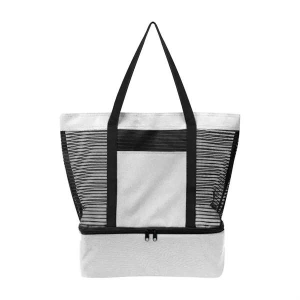 Marley rPET Mesh Tote Bag With Cooler - Marley rPET Mesh Tote Bag With Cooler - Image 9 of 9