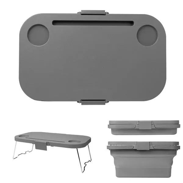 Collapsible Picnic Basket Cooler - Collapsible Picnic Basket Cooler - Image 2 of 8