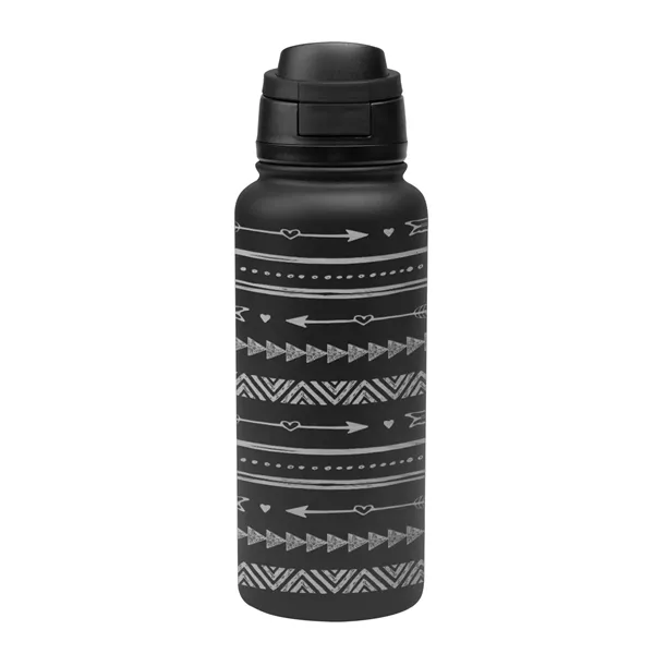 32 Oz. Full Laser Pop Sip Recycled Stainless Steel Bottle - 32 Oz. Full Laser Pop Sip Recycled Stainless Steel Bottle - Image 1 of 27