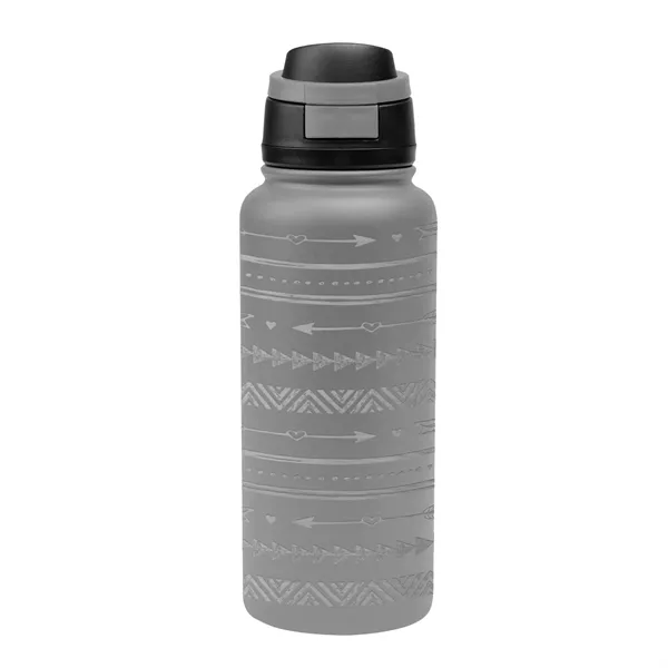 32 Oz. Full Laser Pop Sip Recycled Stainless Steel Bottle - 32 Oz. Full Laser Pop Sip Recycled Stainless Steel Bottle - Image 10 of 27