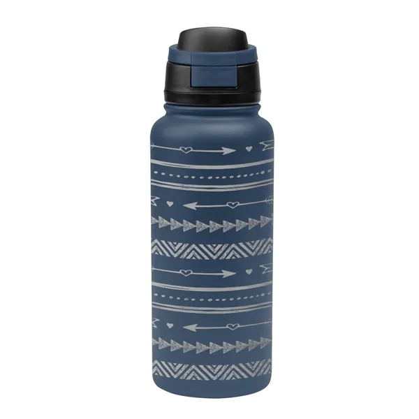 32 Oz. Full Laser Pop Sip Recycled Stainless Steel Bottle - 32 Oz. Full Laser Pop Sip Recycled Stainless Steel Bottle - Image 14 of 27