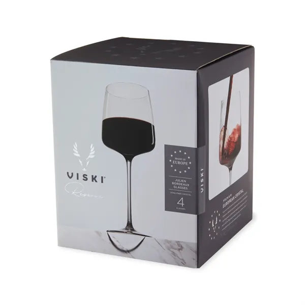 Viski® Reserve Julien Crystal Bordeaux Glass - Viski® Reserve Julien Crystal Bordeaux Glass - Image 2 of 5