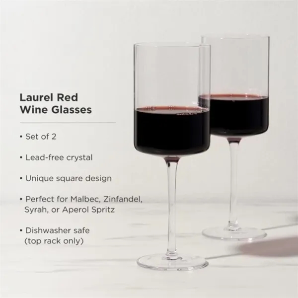 Viski® Laurel Red Wine Glass - Viski® Laurel Red Wine Glass - Image 5 of 7