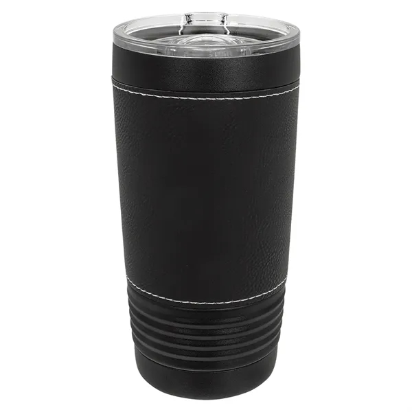 Polar Camel 20oz Leatherette/Black Stainless Steel Tumblers - Polar Camel 20oz Leatherette/Black Stainless Steel Tumblers - Image 5 of 15