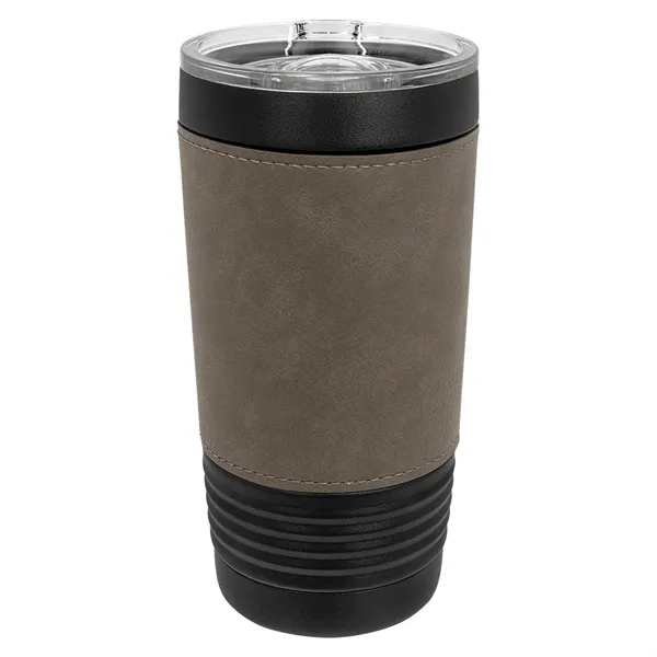 Polar Camel 20oz Leatherette/Black Stainless Steel Tumblers - Polar Camel 20oz Leatherette/Black Stainless Steel Tumblers - Image 7 of 15