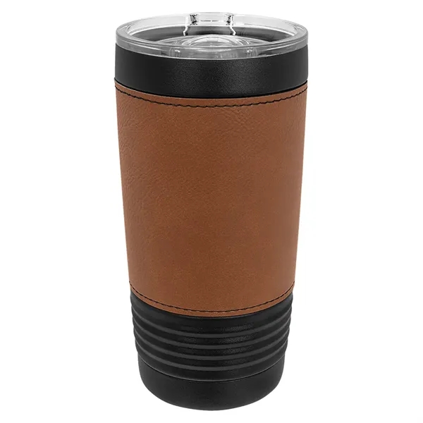 Polar Camel 20oz Leatherette/Black Stainless Steel Tumblers - Polar Camel 20oz Leatherette/Black Stainless Steel Tumblers - Image 9 of 15