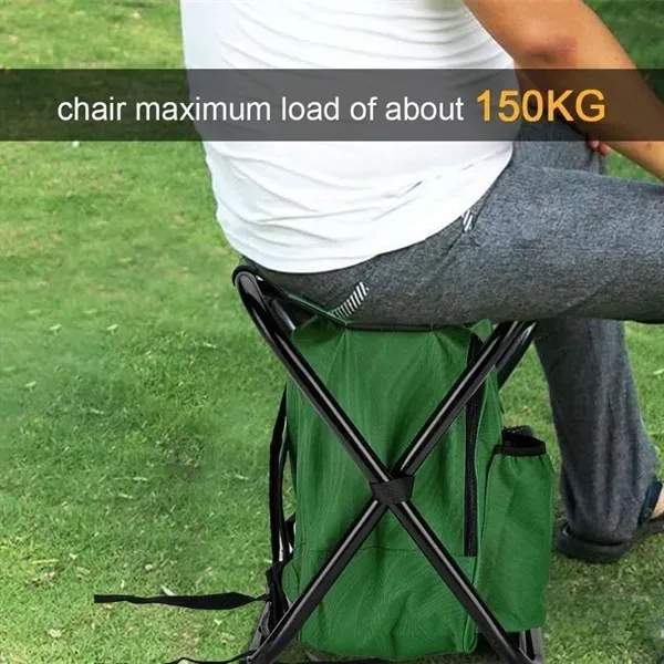 Fishing Cooler Bag Foldable Camping Chairs - Fishing Cooler Bag Foldable Camping Chairs - Image 2 of 2