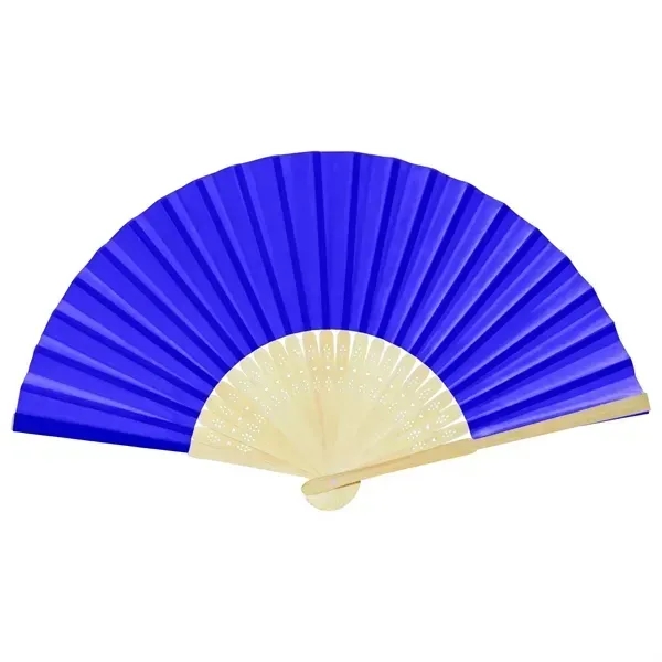 Full-color Folding Bamboo Paper Hand Fan - Full-color Folding Bamboo Paper Hand Fan - Image 0 of 0