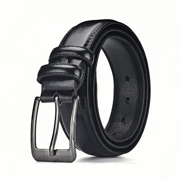 Braided Leather Dress Belt for Men - Braided Leather Dress Belt for Men - Image 3 of 5