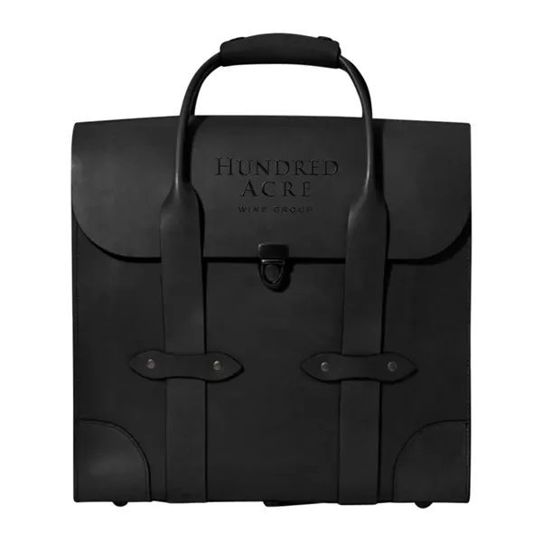 3-Bottle Leather Bag - 3-Bottle Leather Bag - Image 9 of 9