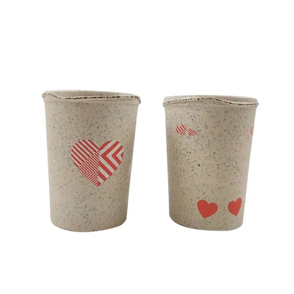 8 Oz Eco-Friendly Bamboo Fiber Coffee Cup Tumbler - 8 Oz Eco-Friendly Bamboo Fiber Coffee Cup Tumbler - Image 1 of 4