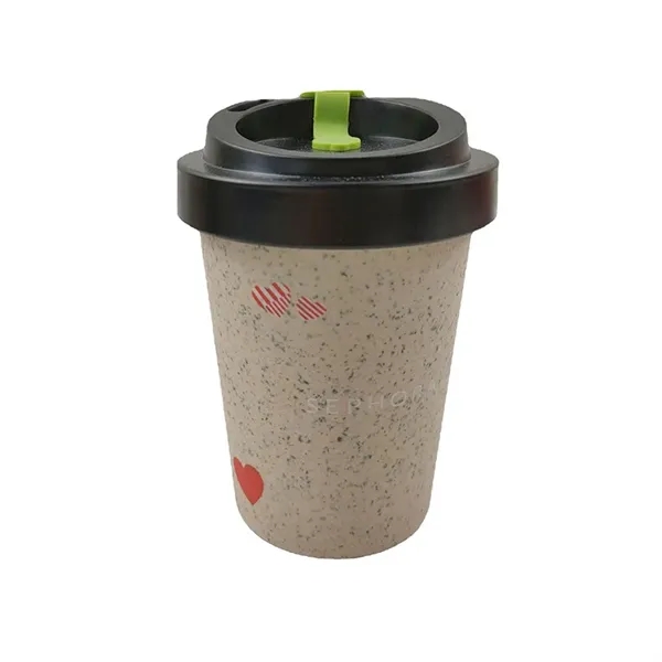 8 Oz Eco-Friendly Bamboo Fiber Coffee Cup Tumbler - 8 Oz Eco-Friendly Bamboo Fiber Coffee Cup Tumbler - Image 2 of 4