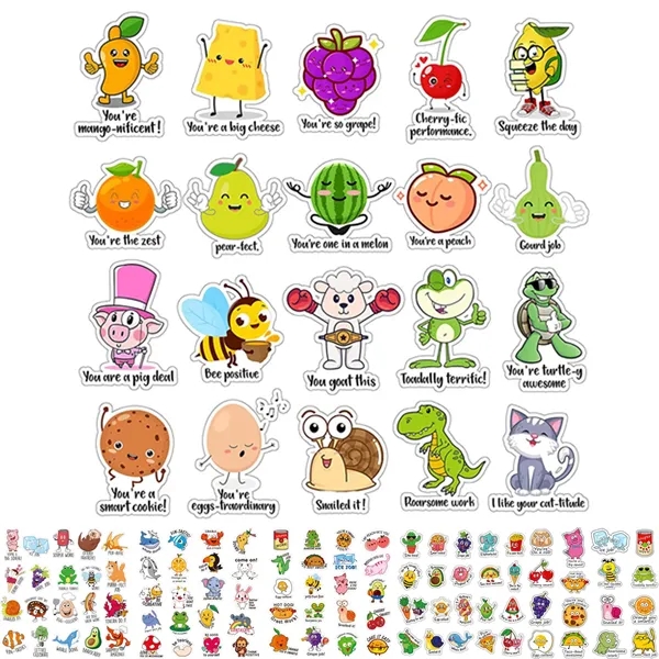 Waterproof Cartoon Stickers for Kids Classroom - Waterproof Cartoon Stickers for Kids Classroom - Image 0 of 10